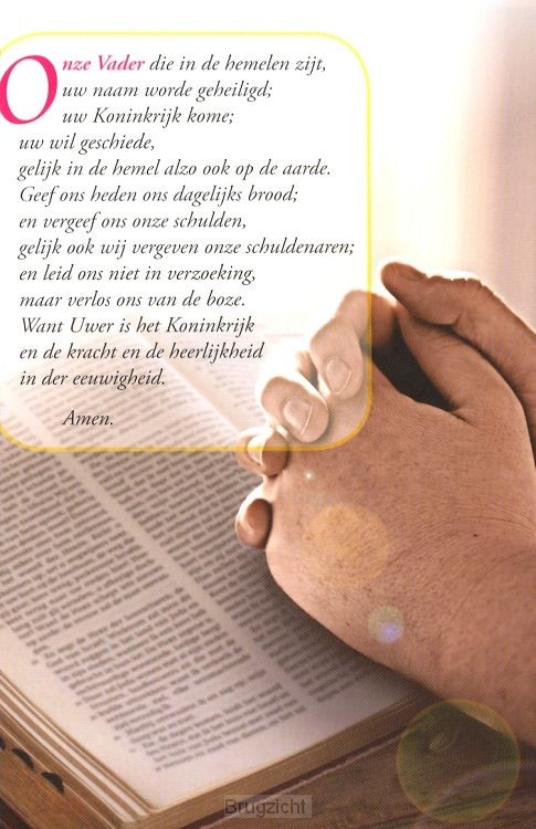 Schrijfblok Onze Vader