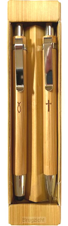 Bamboo Pen and Pencil