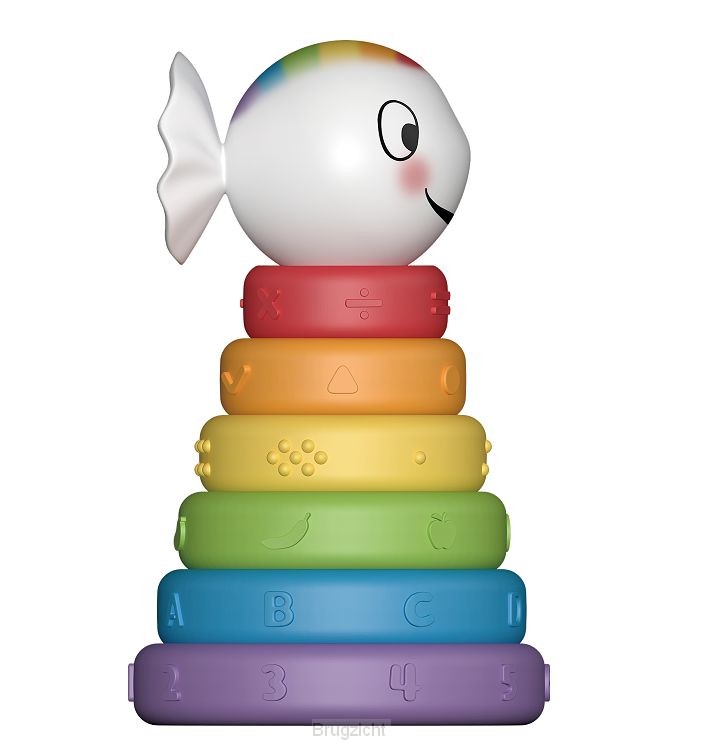 Klein wit visje stapeltoren