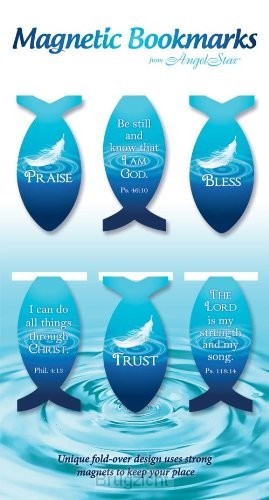 Magnetic bookmarks ichtus