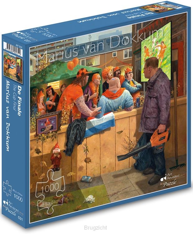 Marius van Dokkum - De Finale - Puzzel 1000 stukjes