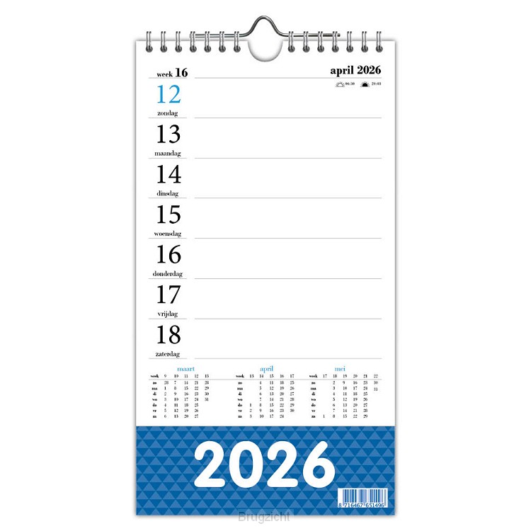 Omslag Weekkalender 2026