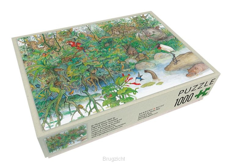 Puzzel - 1000 stukjes - Uit 'Van mug tot olifant' - Ingid & Dieter Schubert
