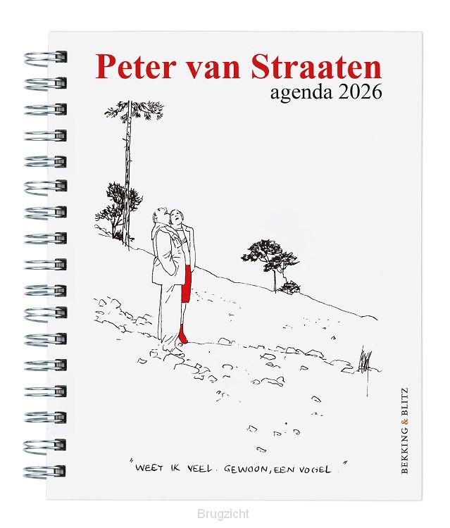 Peter van Straaten weekagenda 2026