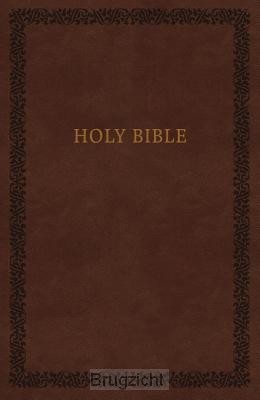 NKJV soft touch bible brown imitation le