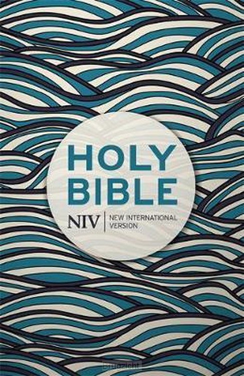 NIV pocket bible blue waves