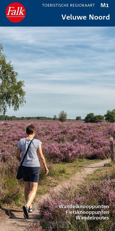Falk Regiokaart Veluwe Noord