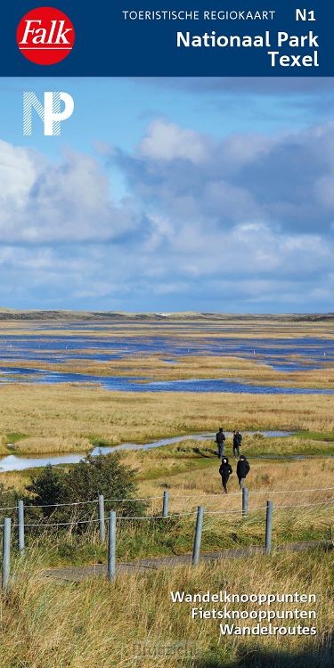Falk Regiokaart Texel
