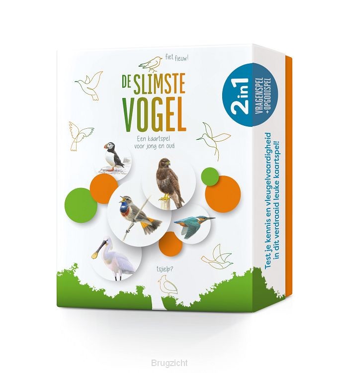 De slimste vogel - Een kaartspel voor jong en oud