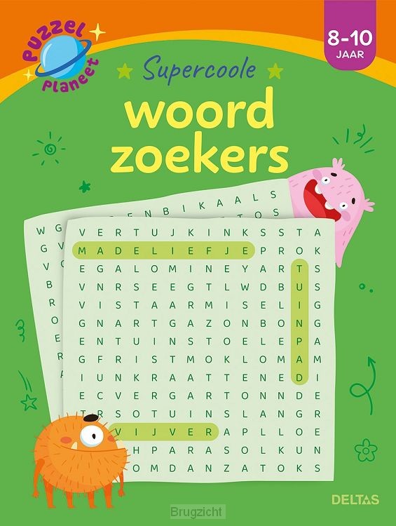 Puzzelplaneet - Supercoole woordzoekers / 8-10 jaar
