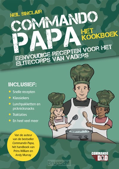 Commando papa-het kookboek