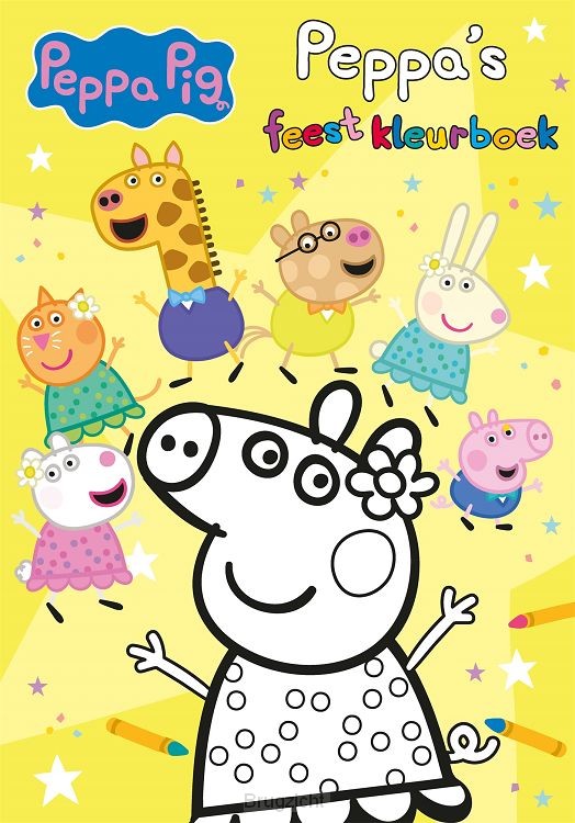 Peppa's feestkleurboek