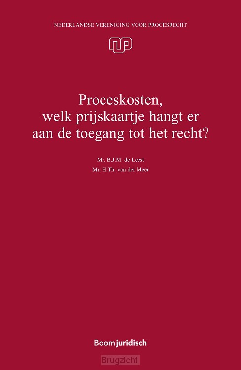 Proceskosten, welk prijskaartje hangt er aan de toegang tot het recht?