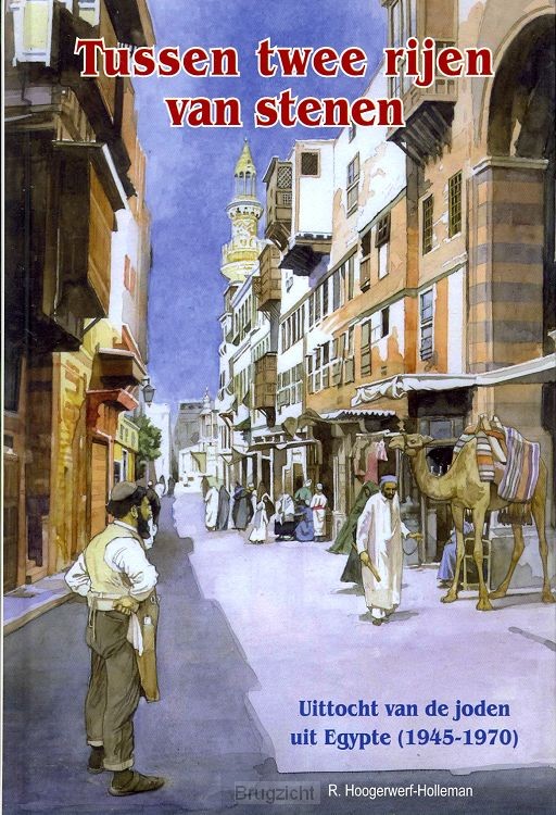 Tussen twee rijen van stenen