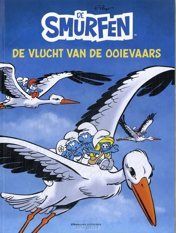 De smurfen en de ooievaarsvlucht