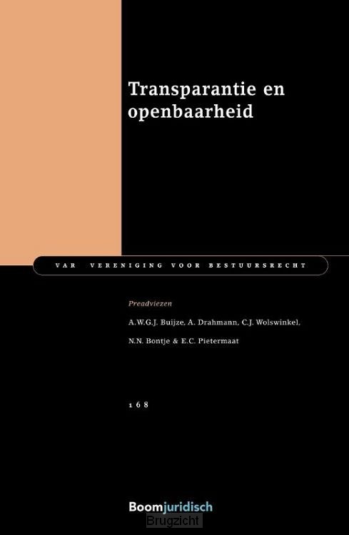 Transparantie en openbaarheid