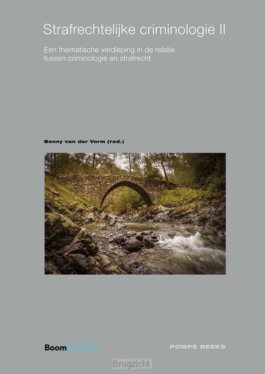 Strafrechtelijke criminologie / II