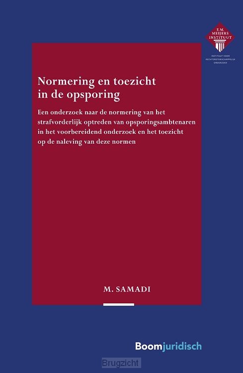 Normering en toezicht in de opsporing