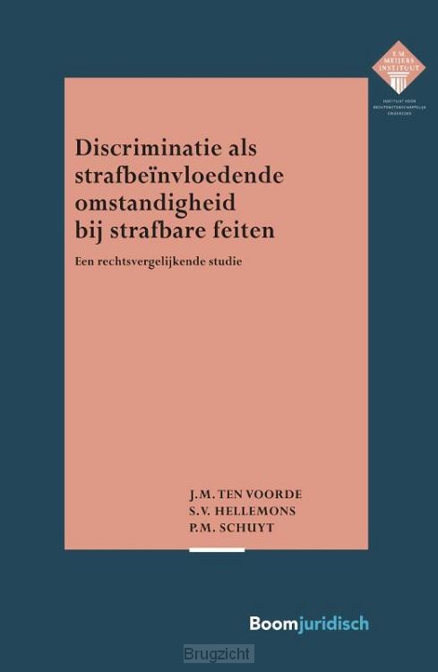 Discriminatie als strafbeïnvloedende omstandigheid bij strafbare feiten