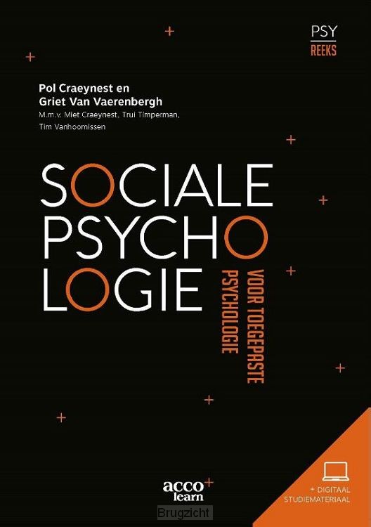 Sociale Psychologie voor toegepaste psychologie