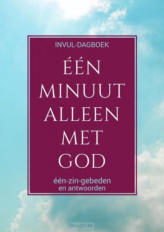 Boek Cadeau - Bijbels Dagboek: 'Eén Minuut met God'
