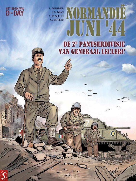 De 2de pantserdivisie van generaal Leclerc