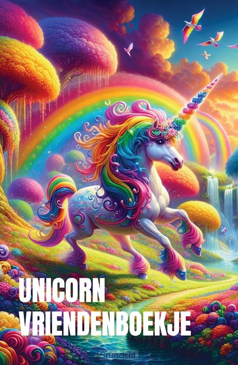 Unicorn Vriendenboekje Meisje
