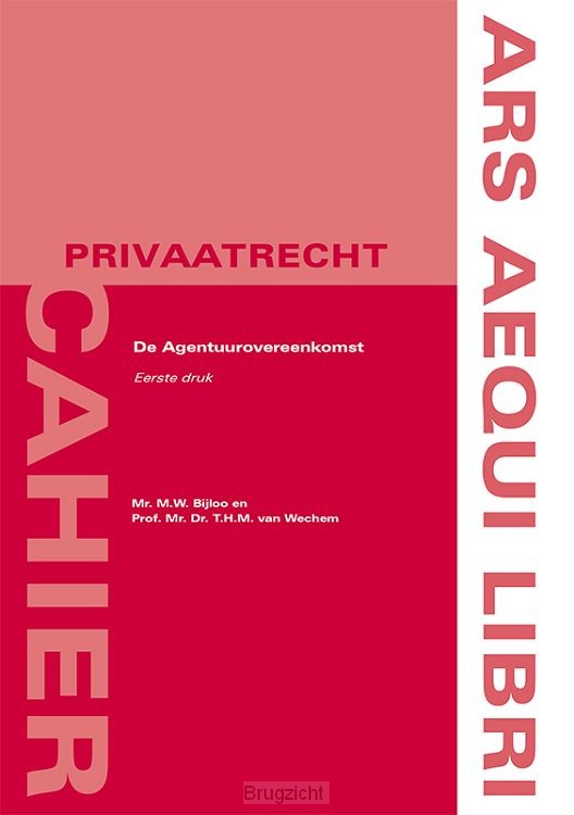 De agentuurovereenkomst