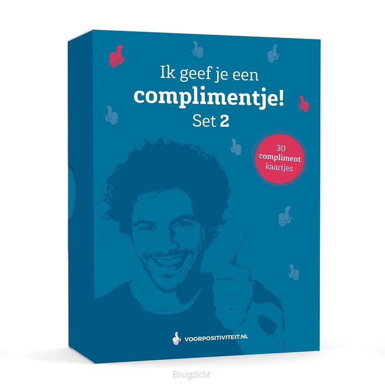 Complimentkaartjes set 2 Voor Positiviteit
