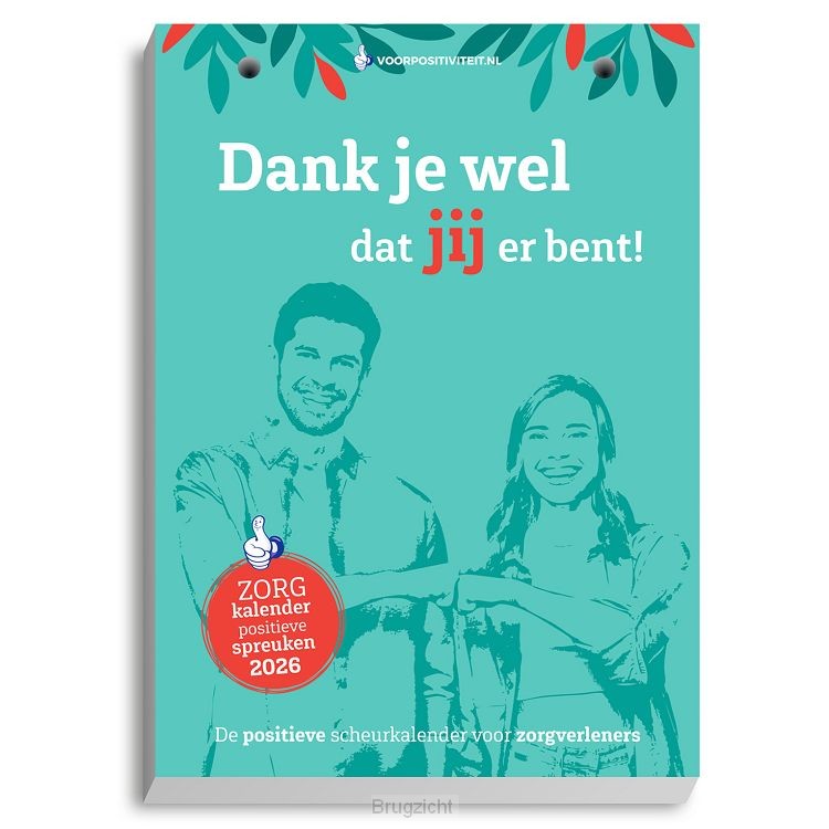 Zorgkalender positieve spreuken / 2026