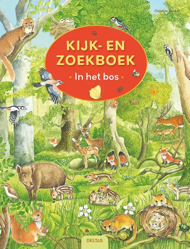 In het bos - Kijk-en Zoekboek