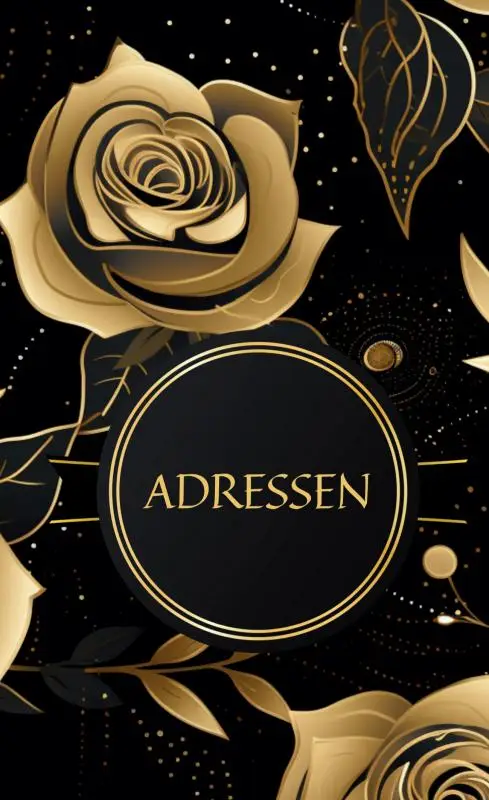 Adresboekje met Alfabet - Telefoonregister / Adressenboek