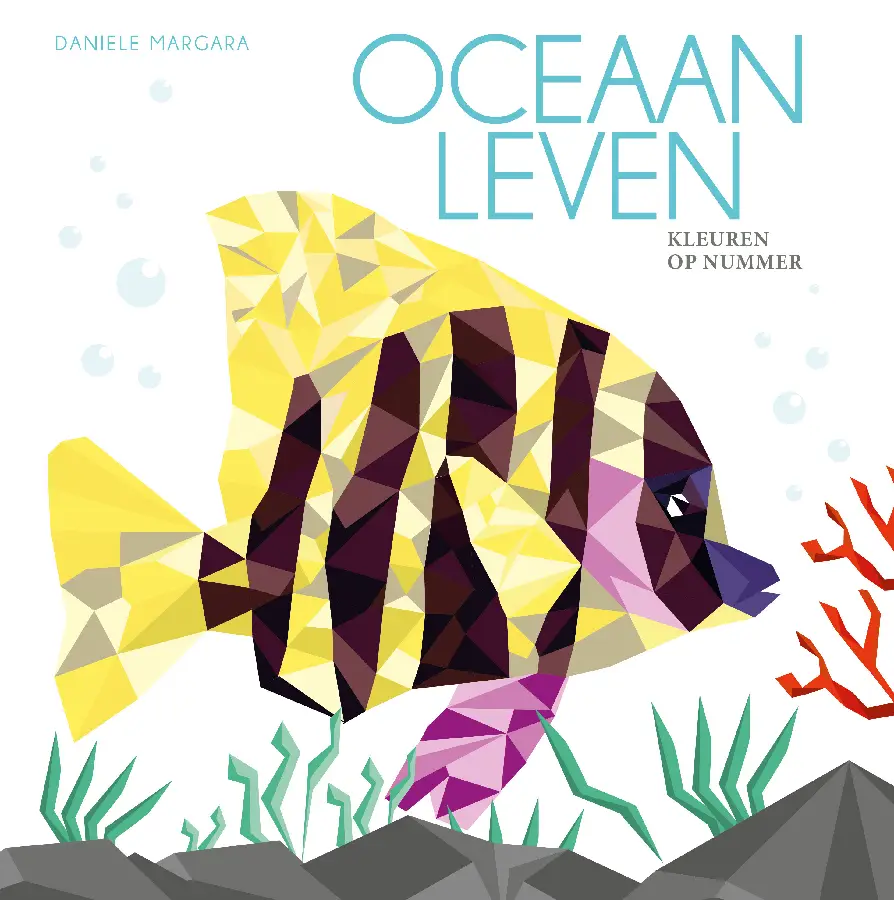 Oceaanleven - Kleuren op nummer