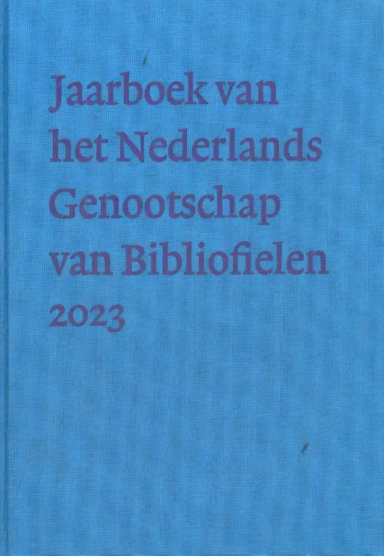 Nederlands Genootschap van Bibliofielen
