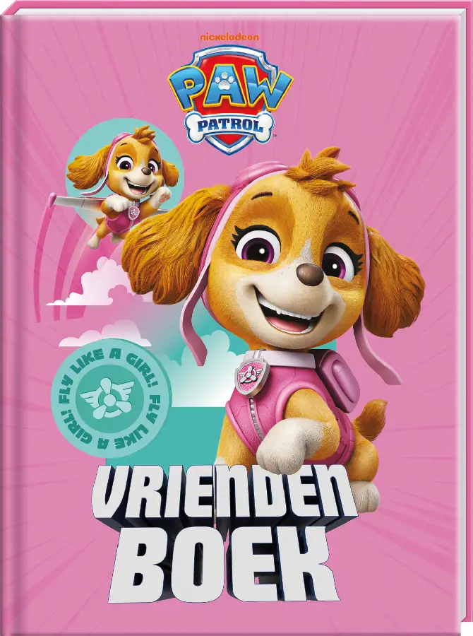 Vriendenboek - Paw Patrol Girl Pups