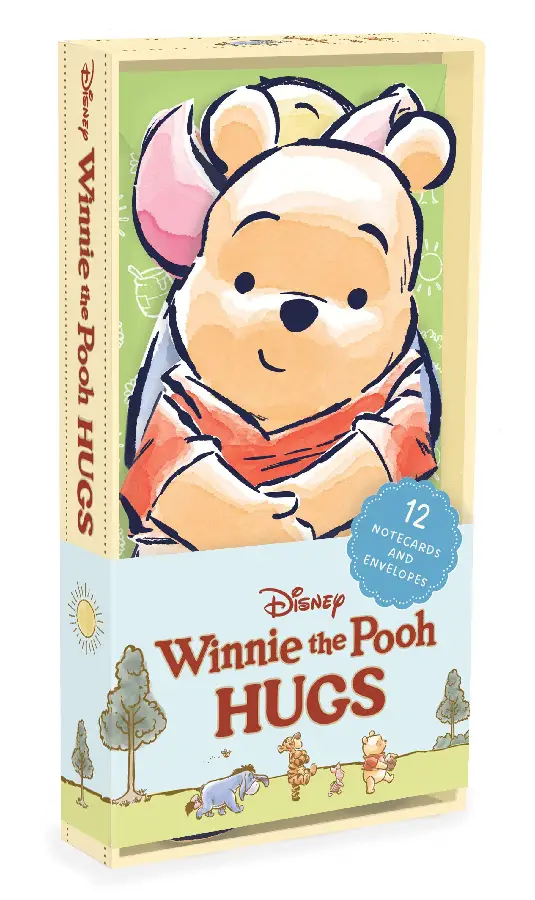 Disney Winnie the Pooh Hugs Notecards