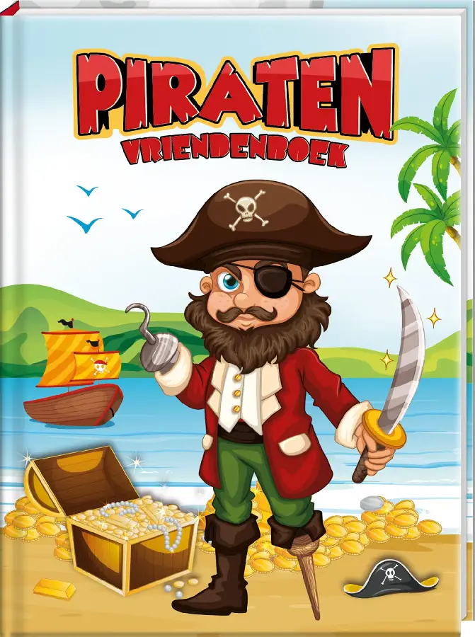 Vriendenboek - Piraten