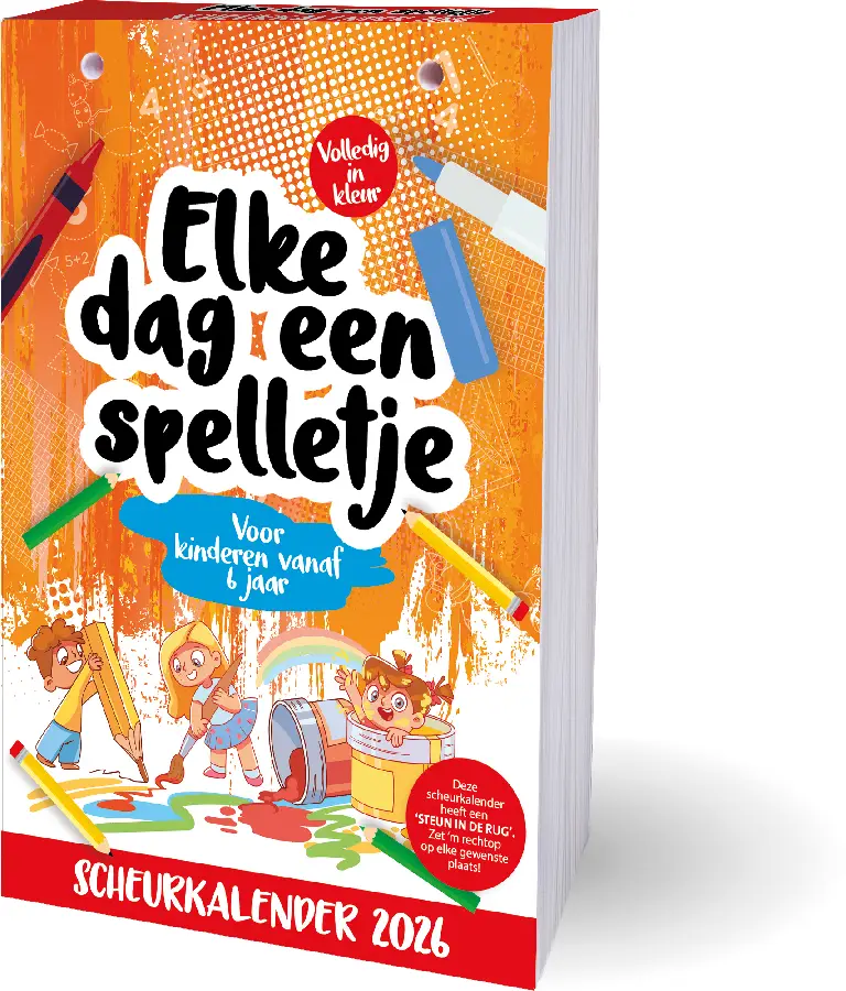 Elke dag een spelletje voor kinderen scheurkalender / 2026