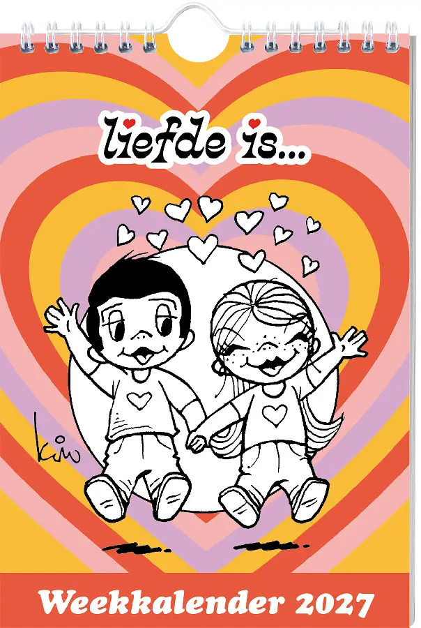 Liefde is... weekkalender - 2027