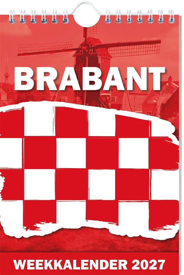 Brabant weekkalender - 2027