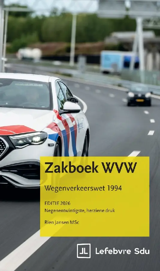 Zakboek WVW Wegenverkeerswet 1994 Editie 2026