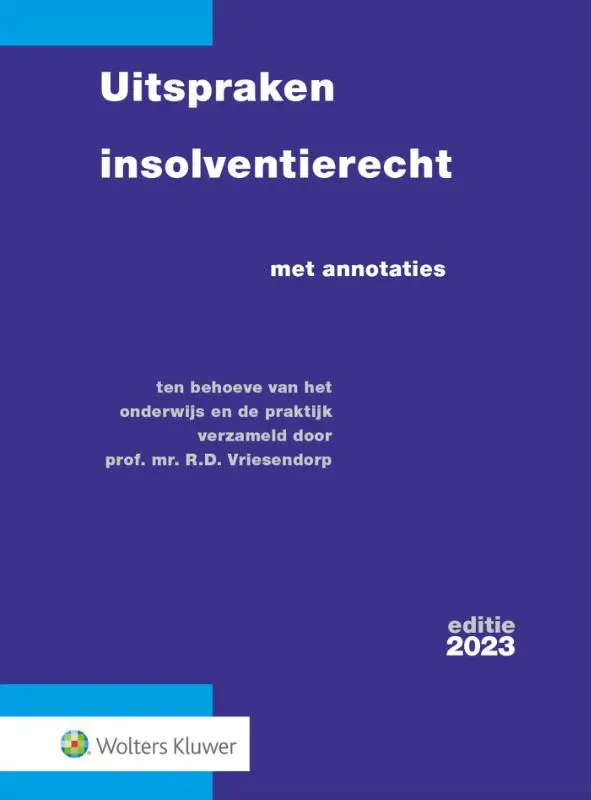 Uitspraken insolventierecht / 2023