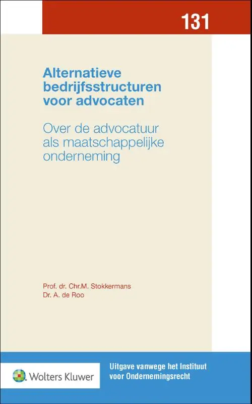 Alternatieve bedrijfsstructuren voor advocaten