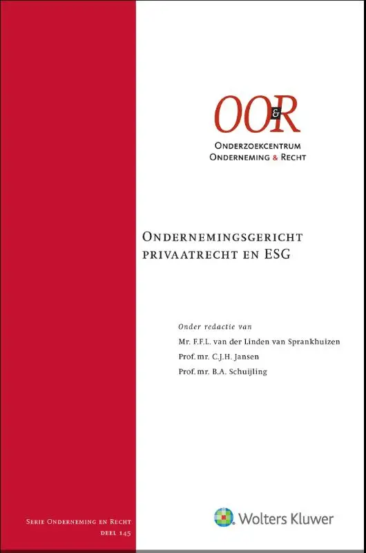 Ondernemingsgericht privaatrecht en ESG