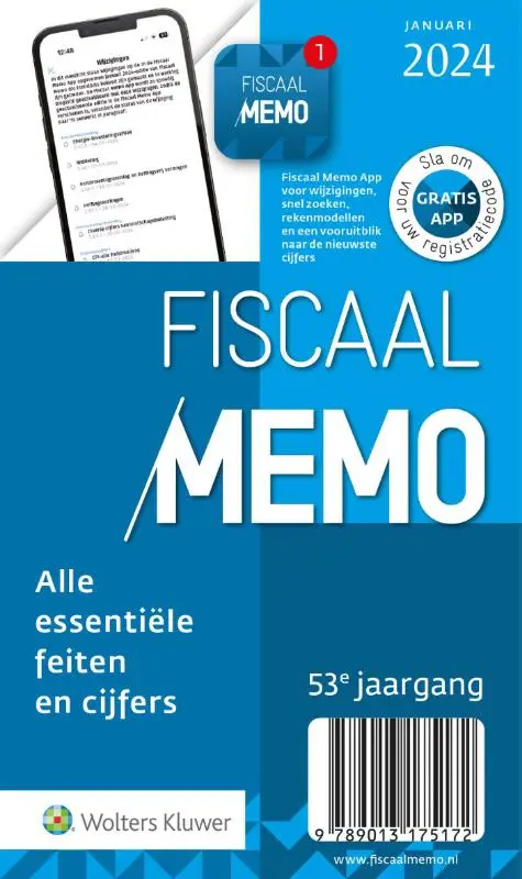 Fiscaal Memo januari 2024