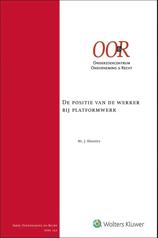 De positie van de werker bij platformwerk