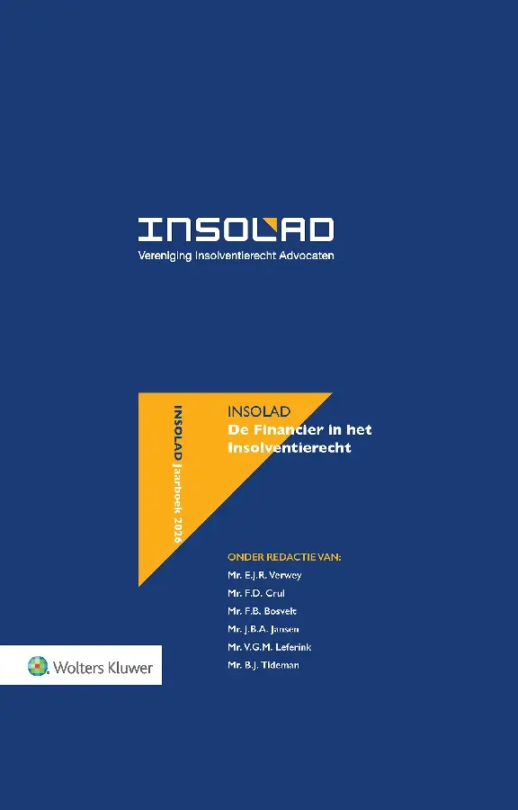 De Financier in het Insolventierecht