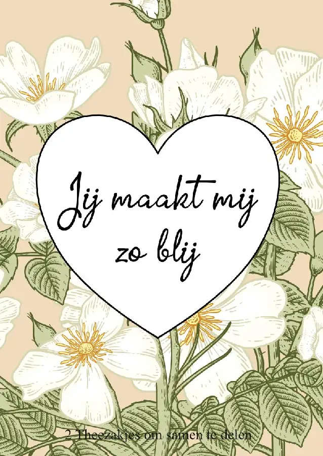 Theedoosje Jij maakt mij zo blij