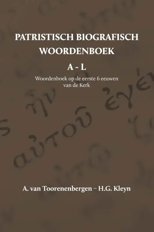Patristisch biografisch woordenboek