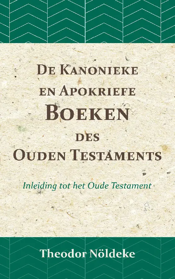 De kanonieke en apokriefe boeken des Ouden Testaments